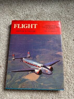 Flight by John W. R. Taylor - Pictorial Hardcover Coffee Table Book